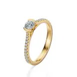 Pierścionek zaręczynowy z diamentami AJPZ_085